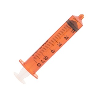 50mL Luer-Lok Amber...