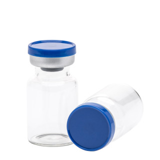 100 x 10ml Clear Glass...