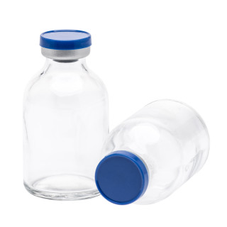 100 x 30ml Clear Glass...