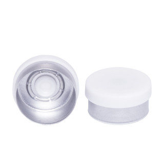 1000 x White Plastic Flip...