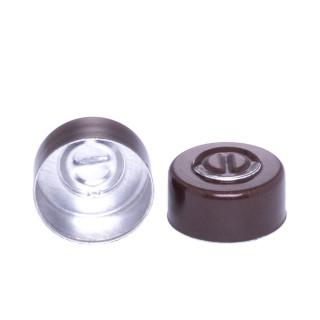 1000 x Brown Aluminium...