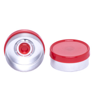 1000 x Red Plastic Flip Top...