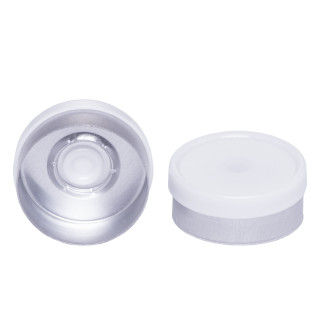 1000 x White Plastic Flip...