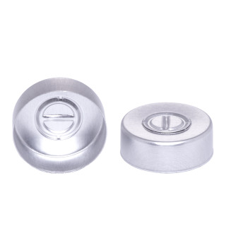 1000 x Silver Aluminium...