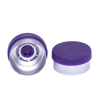 1000 x Purple Plastic Flip...