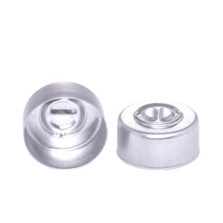 1000 x Silver Aluminium...