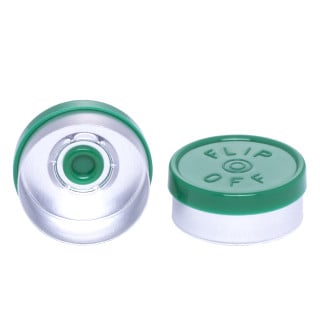 1000 x Green Plastic Flip...