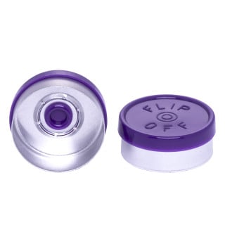 1000 x Purple Plastic Flip...