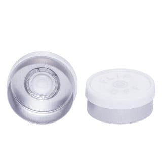 1000 x White Plastic Flip...