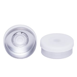 1000 x White Plastic Flip...
