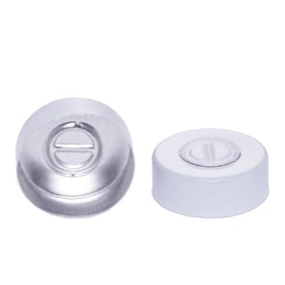 1000 x White Aluminium...