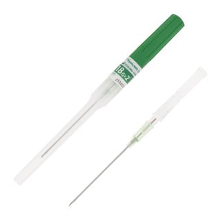 18G x 2" Green 1.3mm x 51mm...