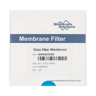 100 Glass Fiber Filter 47mm...